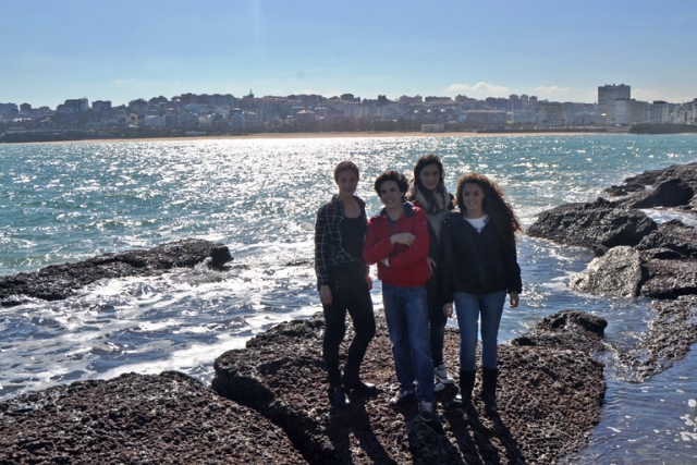 1ºBACH visita intermareal